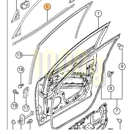 マツダ純正新品】MAZDA 未使用品 ☆超希少品☆ CX-5 KE 水切りモール