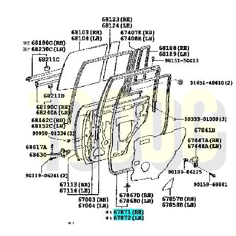 トヨタ純正新品】TOYOTA 未使用品 ☆超希少品☆ ランクル80 ドア