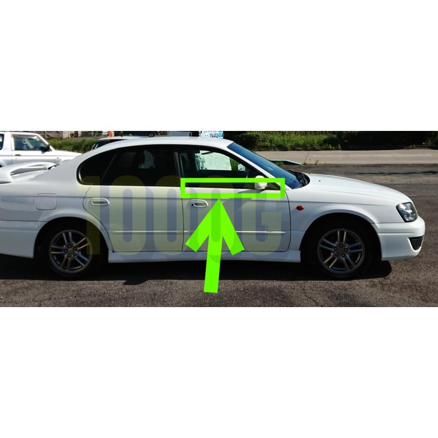 スバル純正新品】SUBARU 未使用品 ☆超希少品☆ BE BH 水切りモール 前