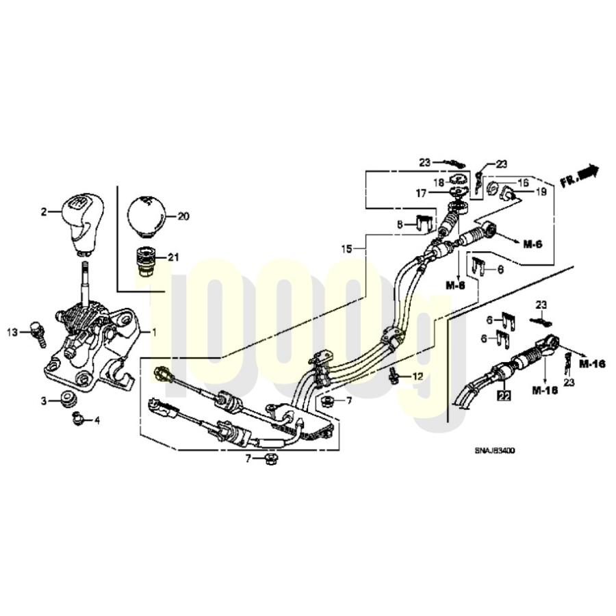 ホンダ純正新品】HONDA 未使用品 ☆超希少品☆ FD2 シフトケーブル