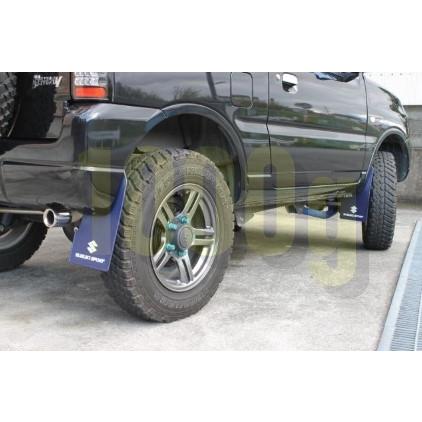 【スズキ純正新品】SUZUKI 未使用品 ★超希少品★ ジムニー JB23W マッドフラップ 1台分セット スズキスポーツ オプション品_2