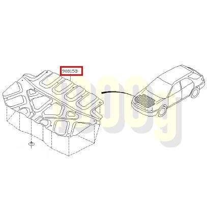スバル純正新品】 未使用品 ☆超希少品☆ インプレッサ GD GG ターボ用