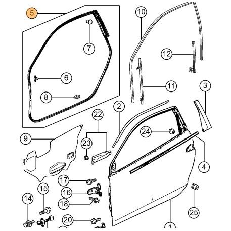 ホンダ純正新品】HONDA 未使用品 ☆超希少品☆ CR-Z ZF1 ZF2 ドア