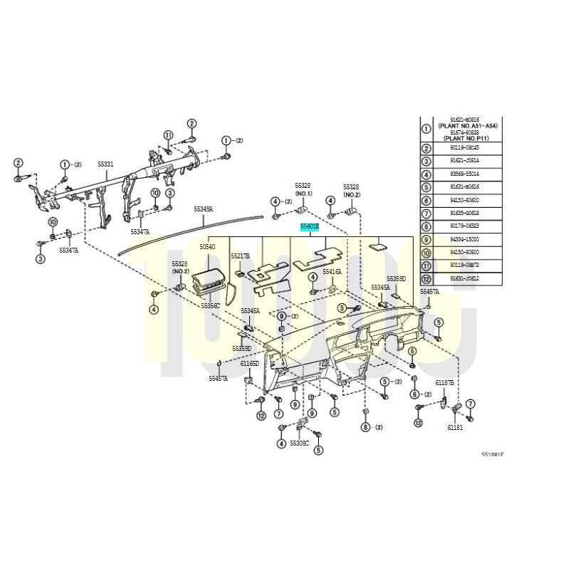 トヨタ純正新品】TOYOTA 未使用品 超希少品 ハイラックス サーフ 21