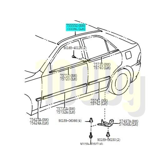 トヨタ純正新品】TOYOTA 未使用品 ☆超希少品☆ アルテッツァ ルーフ