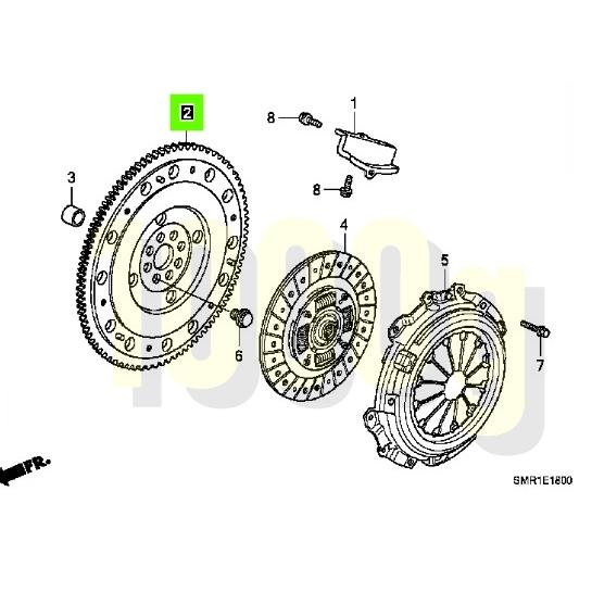 シビックタイプR FD2/FN2 純正フライホイール ホンダ純正新品】HONDA 未使用品 ☆超希少品☆ シビック タイプR FN2