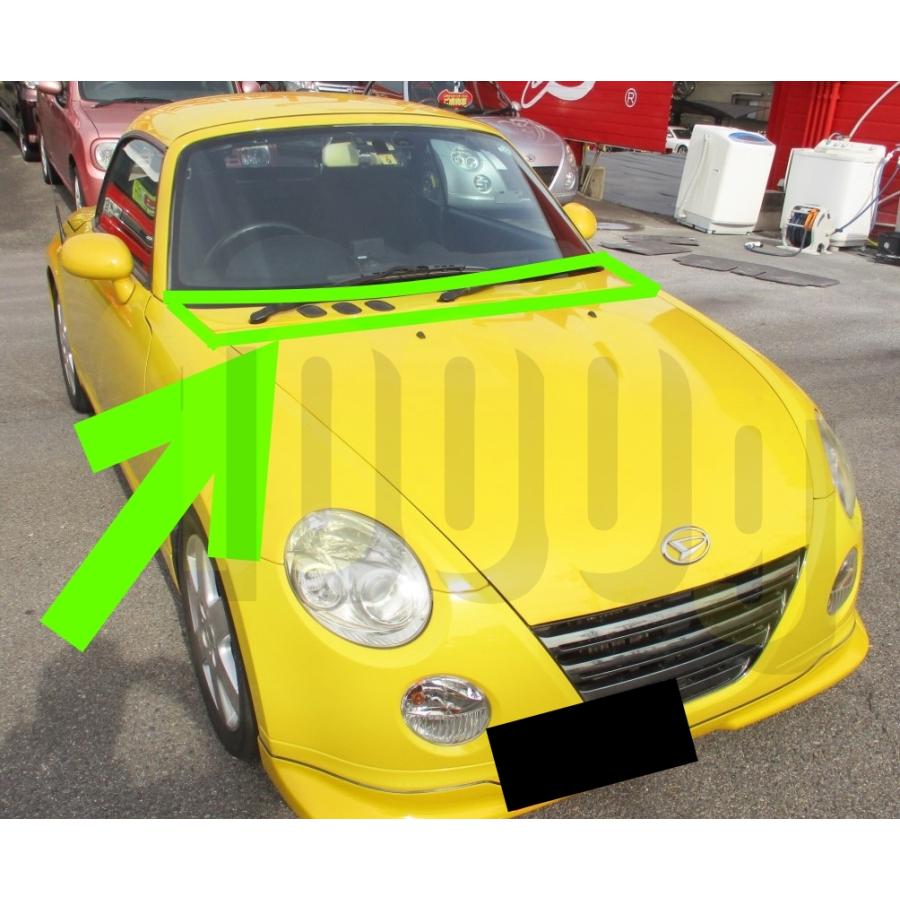コペン ウインドディフレクター l880k イエロー 現品 ダイハツ純正新品】DAIHATSU 未使用品 ☆超希少品☆ コペン L880K