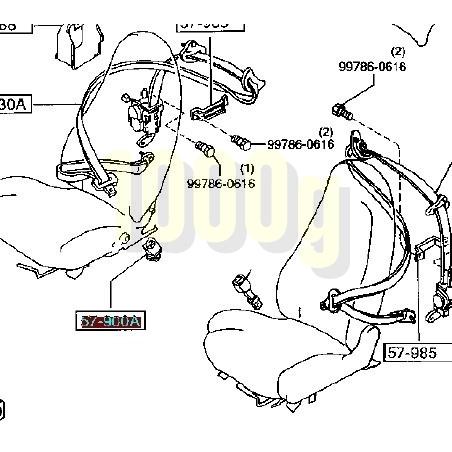 マツダ純正新品】MAZDA 未使用品 ☆超希少品☆ RX-7 FD3S フロント