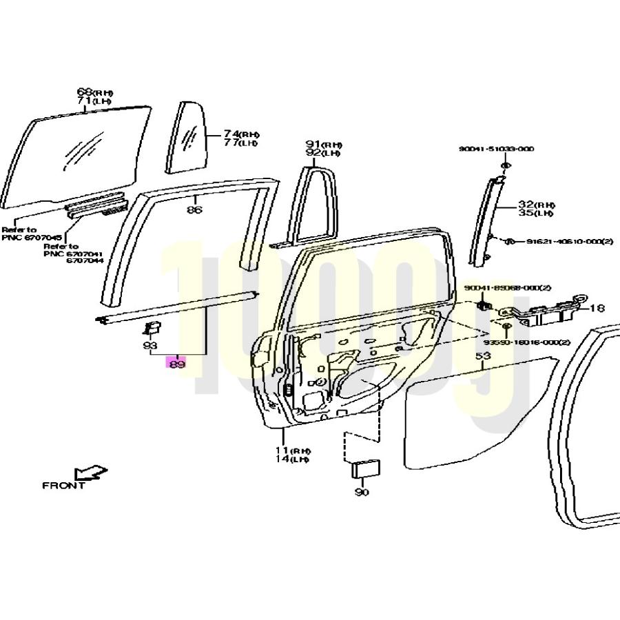ダイハツ純正新品】DAIHATSU 未使用品 ☆超希少品☆ ミラ ミラジーノ