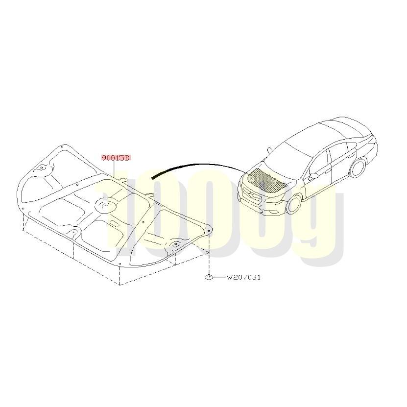 スバル純正新品】SUBARU 未使用品 ☆超希少品☆ レガシィ BM9 BS9
