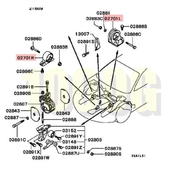 三菱純正新品】MITSUBISHI 未使用品 ☆超希少品☆ D32A エクリプス