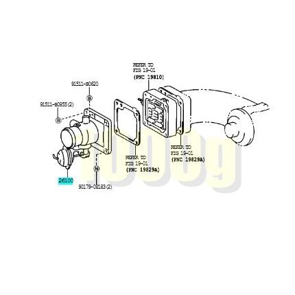 トヨタ純正新品】 未使用品 ☆超希少品☆ ランクル 100 エンジン