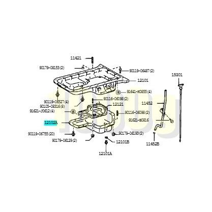 トヨタ純正新品】 未使用品 ☆超希少品☆ ランクル 100 エンジン