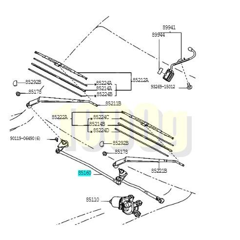 トヨタ純正新品】 未使用品 ☆超希少品☆ ランクル 100 フロント