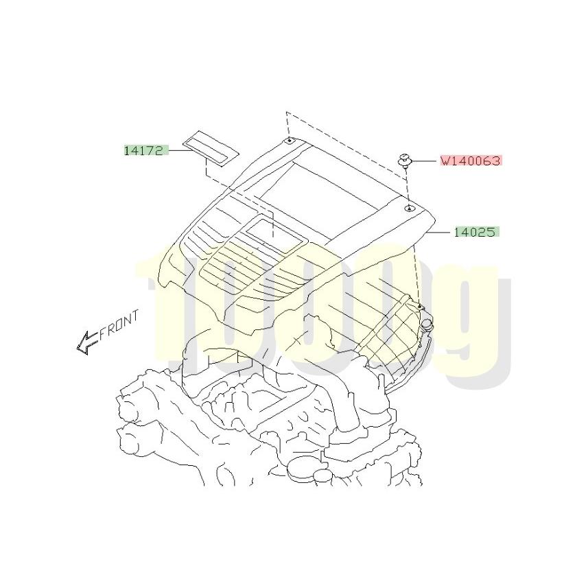 スバル純正新品】 未使用品 ☆超希少品☆ WRX S4 VAG エンジンカバー