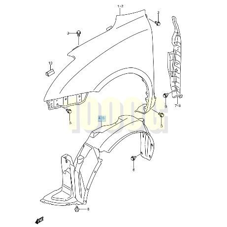 スズキ純正新品】SUZUKI 未使用品 ☆超希少品☆ スイフトスポーツ