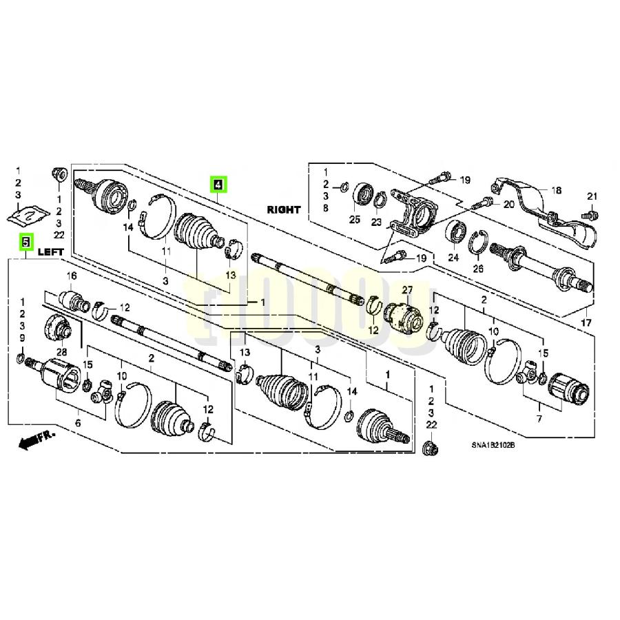 ホンダ純正新品】HONDA 未使用品 ☆超希少品☆ FD2 シビック TYPE R