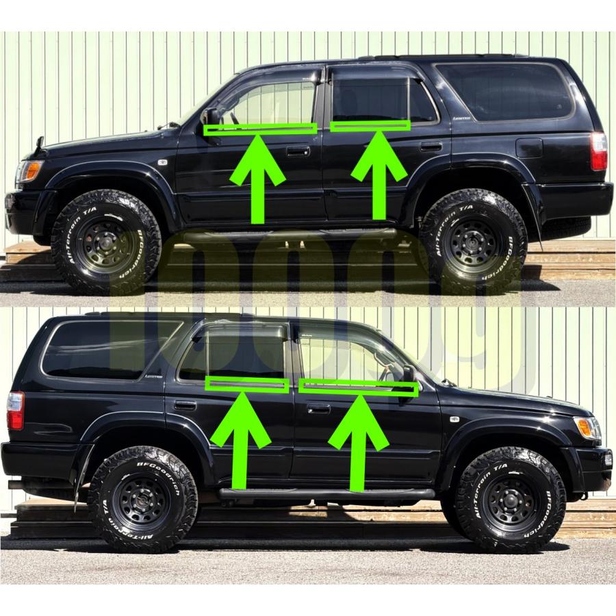 トヨタ ハイラックス 4ランナー ウインドシールド モールディング トヨタ純正新品】TOYOTA 未使用品 ☆超希少品☆ハイラックスサーフ 180