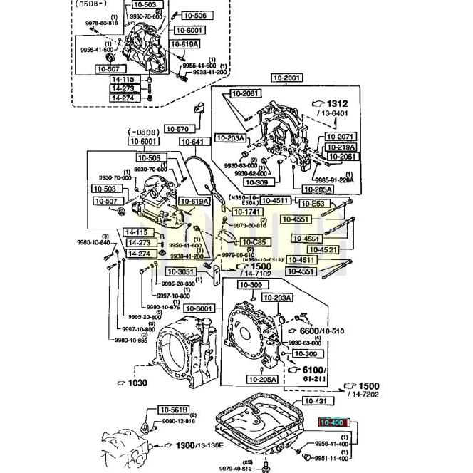 【マツダ純正新品】MAZDA 未使用品 ★超希少品★ サバンナ RX-7 FC3S エンジン オイルパン 13B 1985/9-1991/10_3