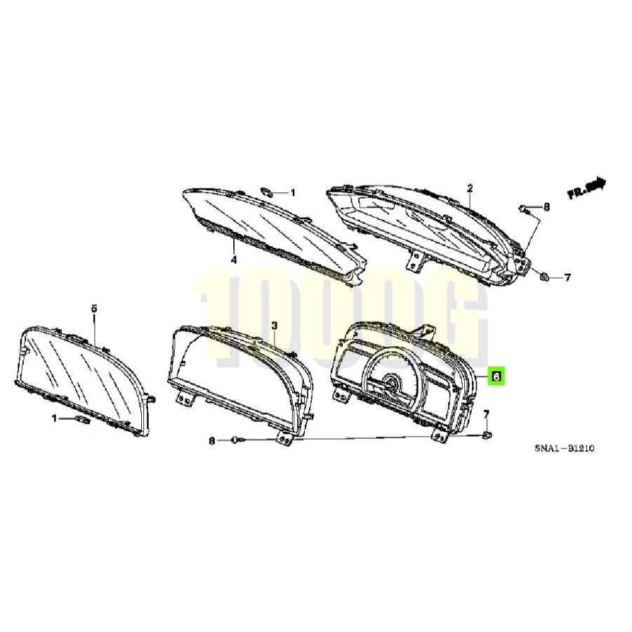 ホンダ純正新品】HONDA 未使用品 ☆超希少品☆ シビックタイプR FD2