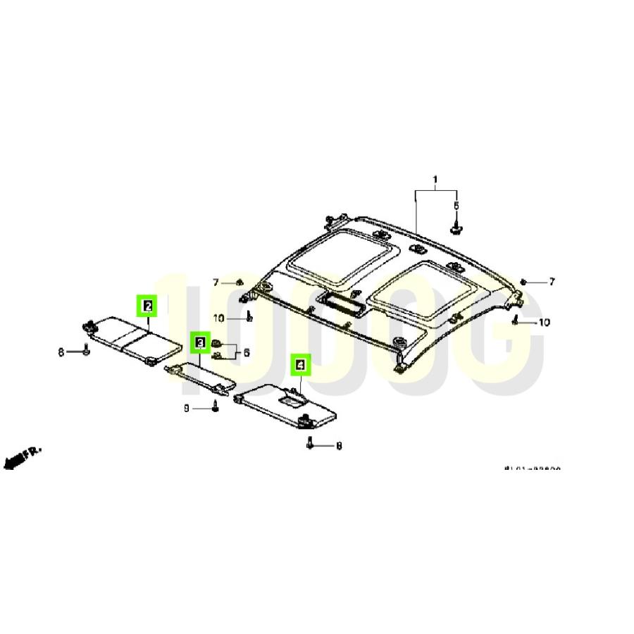 ホンダ純正新品】HONDA 未使用品 ☆超希少品☆ NSX NA1 NA2 サン 