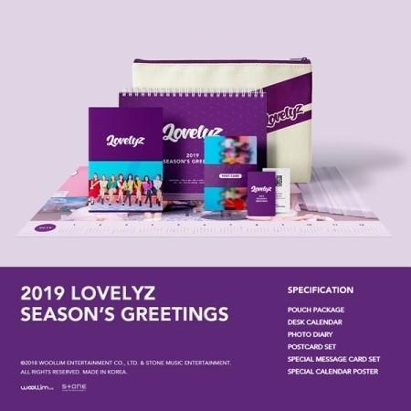 LOVELYZ - 2019 SEASON GREETING【レビューで生写真5種】【送料無料】｜shop-11