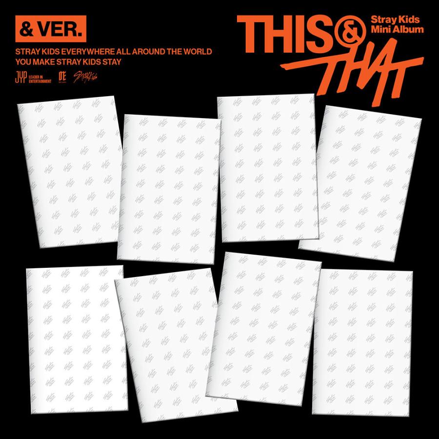 【Online特典指定】【和訳選択】【& VER.】Stray Kids - MINI ALBUM [THIS & THAT] ストレイキッズ ミニアルバム SKZ スキズ｜SHOP11