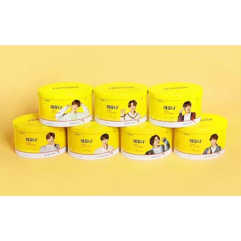 BTS × LEMONA VITAMIN ハート缶 (60包) 防弾少年団 バンタン レモナ ビタミン パッケージランダム【レビューで生写真5枚|宅配便】｜shop-11｜02