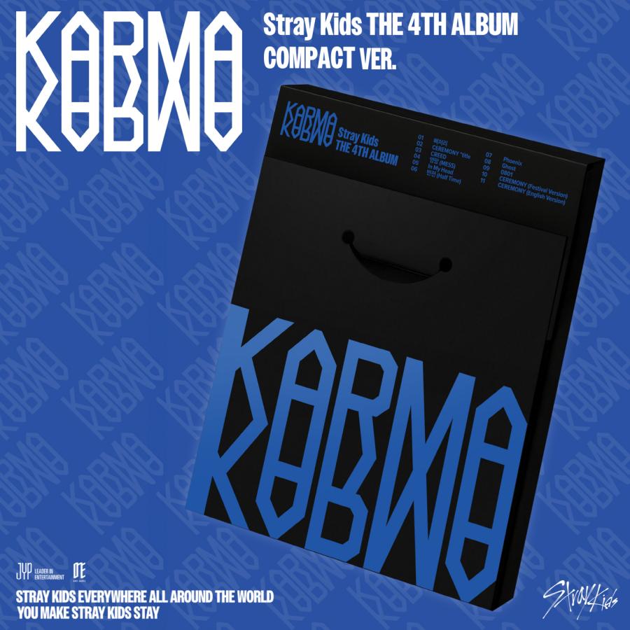 【和訳選択】STRAY KIDS - 4TH ALBUM [KARMA] (COMPACT VER.) SKZ スキズ ストレイキッズ  正規 4集 アルバム の商品画像