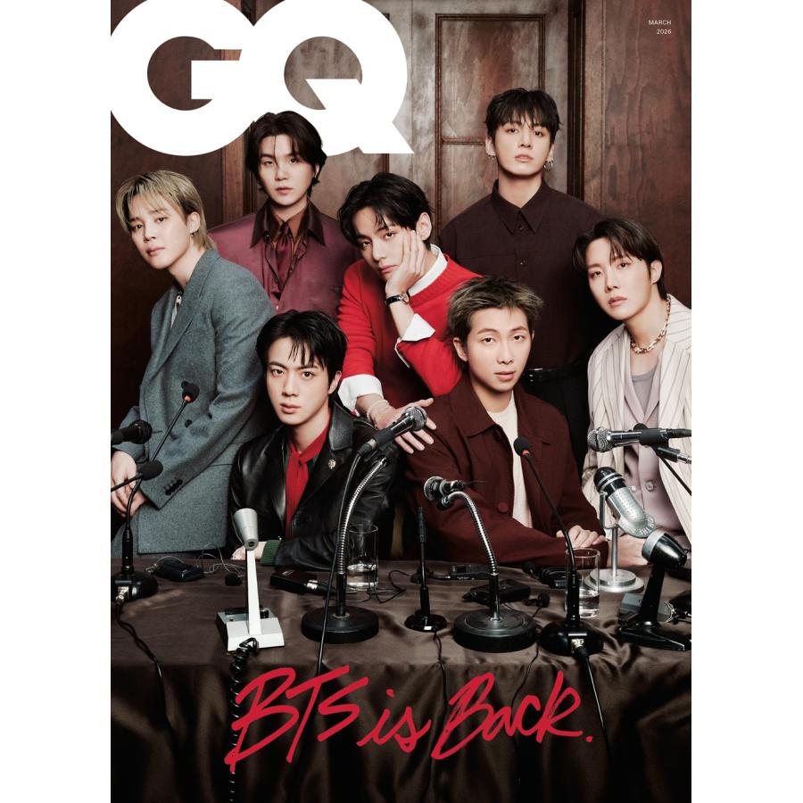 PRE-ORDER】【和訳付】2026年 3月号 GQ KOREA BTS 防弾少年団 画報