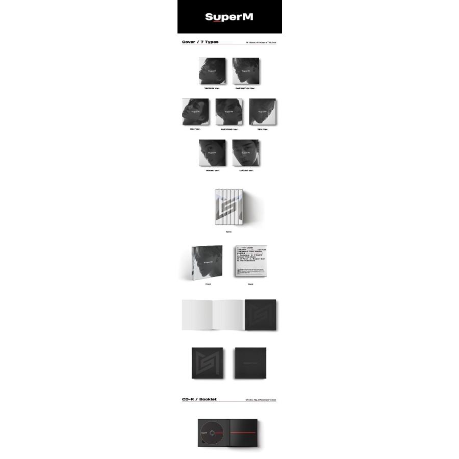 【韓国盤|VER選択|全曲和訳】SuperM 1st Mini ALBUM スーパーエム 1集 ミニアルバム【レビューで生写真5枚|送料無料】｜shop-11｜02