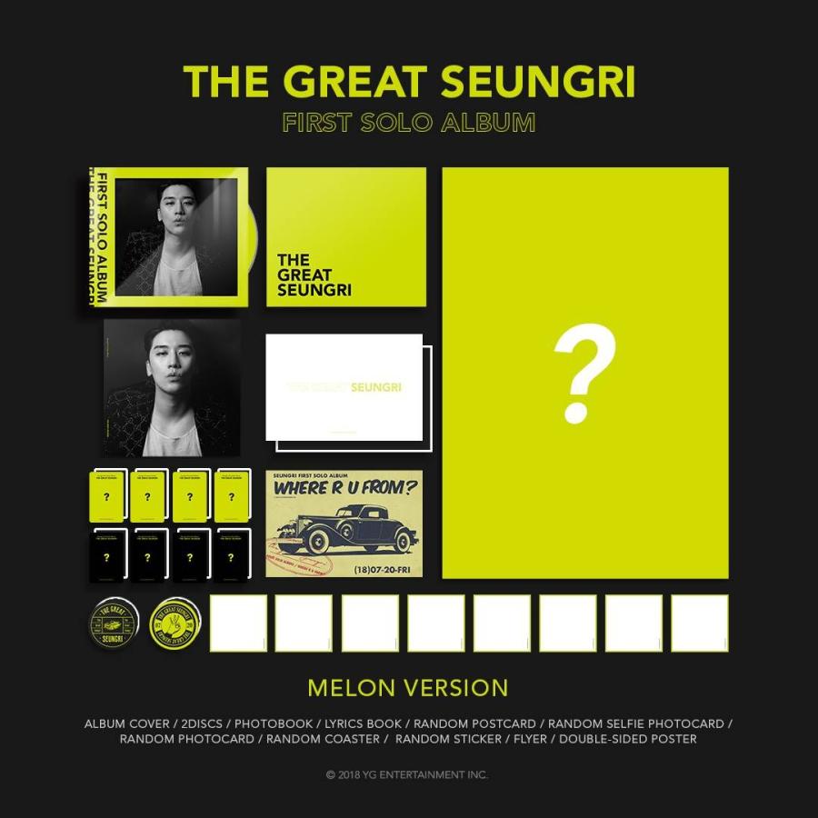 全曲和訳】SEUNGRI FIRST SOLO ALBUM THE GREAT SEUNGRI BIGBANG