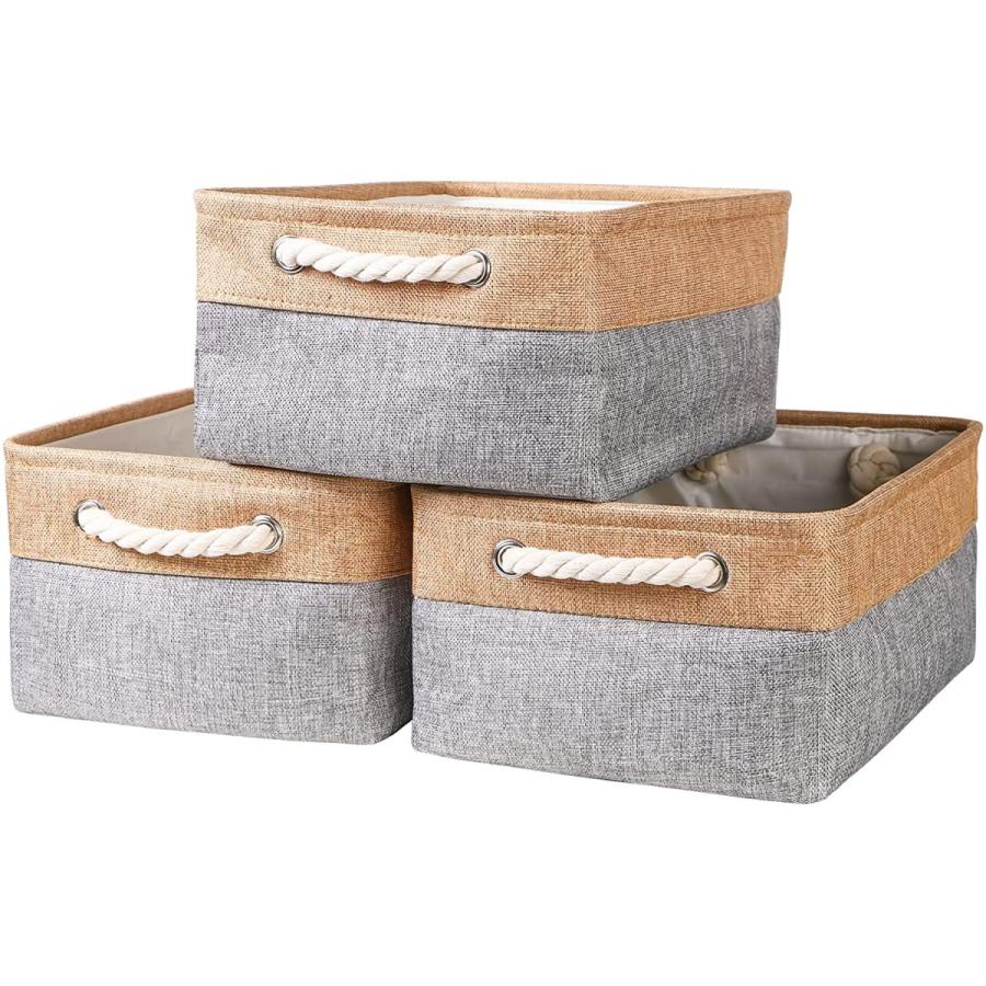 日本最級 収納バスケット 収納かご ３個セット 36 17 27 衣類収納かご 小物入れ おしゃれ 収納バスケットセット 折り畳み式 おもちゃ収納 ファブリック Babylonrooftop Com Au