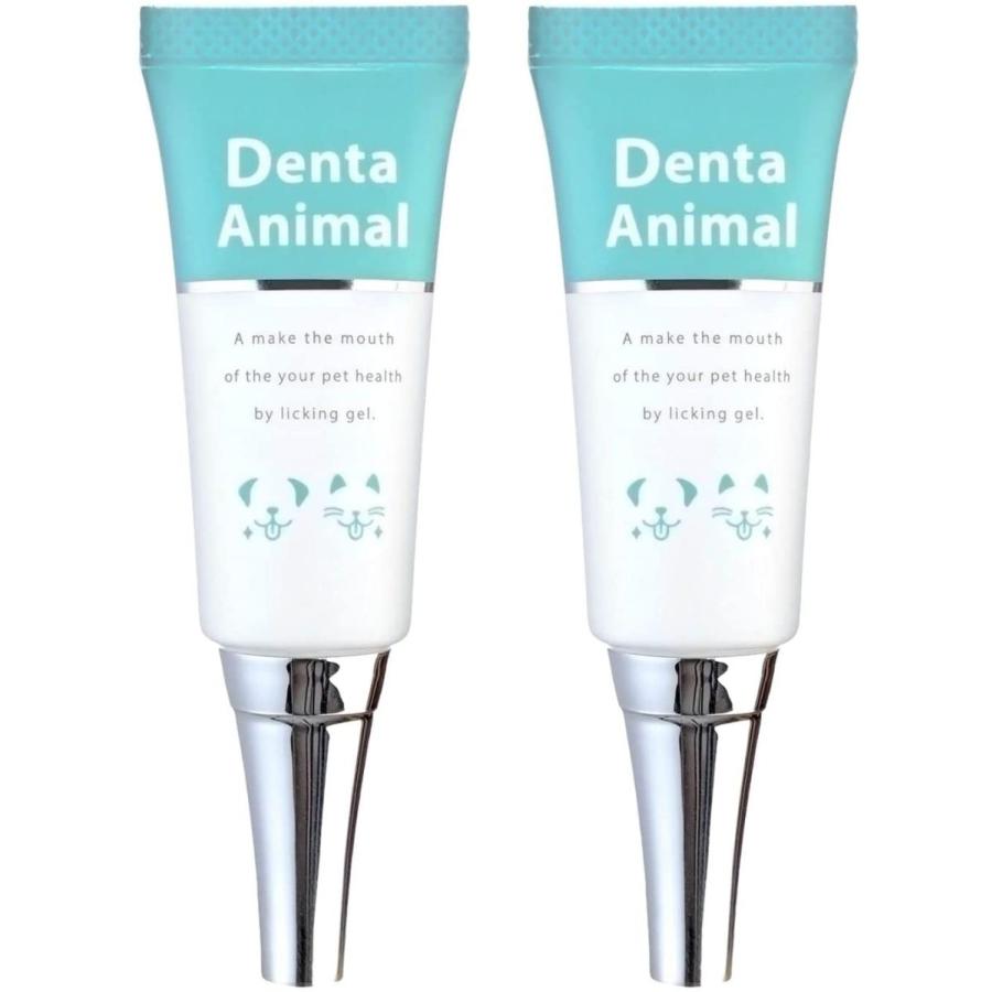 見事な創造力 猫 犬 ジェル 歯磨き デンタアニマル Animal 2本セット Denta ペット ペット1 ガム 歯ブラシ 口腔 歯石 歯垢 口臭 デンタルケア 猫用品 Aliuminium Lt
