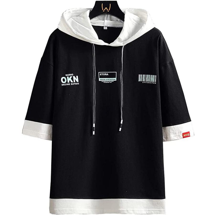 入園入学祝い インナー マタニティ下着 夏服 メンズ Tシャツ 半袖 無地 パーカー メンズ おしゃれ 大きいサイズ カットソートップス フード付き インナー ゆったり カジュアル プルオー Www Threeriversofs Com