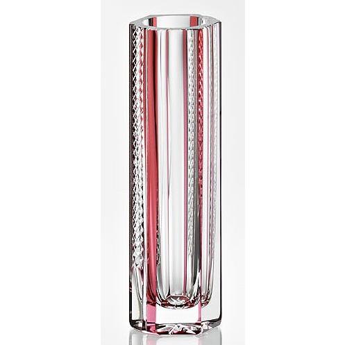 江戸切子 花器 花瓶 カガミクリスタル 林克美 一輪挿し 江戸切子 F4 27 Cau お値打ち本舗 通販 Yahoo ショッピング