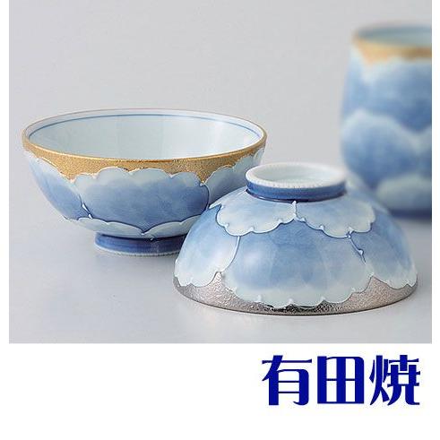 夫婦茶碗 有田焼 プラチナ牡丹 : お値打ち本舗 - 通販 - Yahoo 