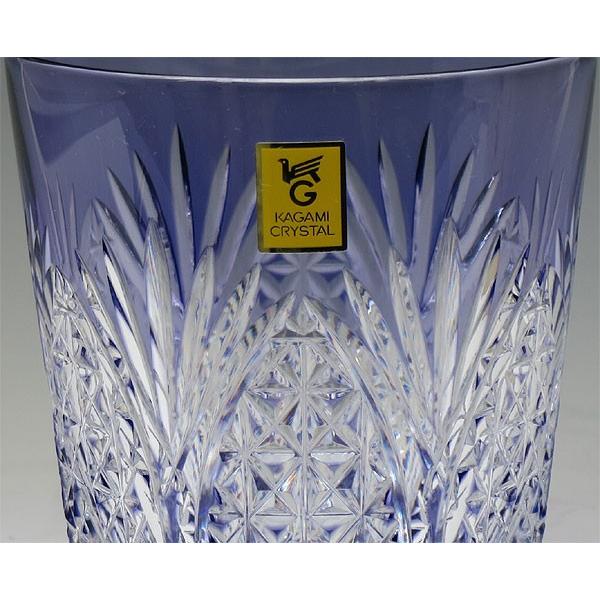 江戸切子 カガミクリスタル 花瓶 KAGAMI CRYSTAL 笹っ葉に麻の葉 江戸切子 花瓶＜笹っ葉に八角籠目紋＞ | カガミクリスタル