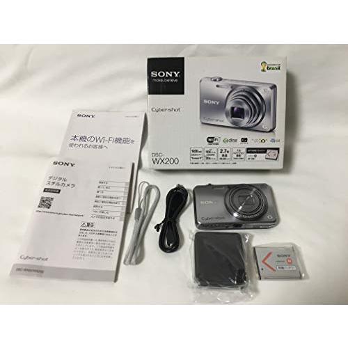 SONY デジタルカメラ Cyber-shot WX200 1890万画素 光学10倍 SONY デジタルカメラ Cyber-shot WX200 1890万画素 光学10倍
