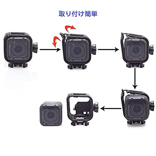 GoPro - GoPro hero5 session アルミケージとクランプ付き GoPro hero5 session アルミケージとクランプ付き