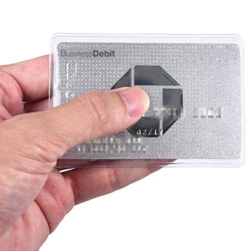 [Wisdompro] カード保護ケース クリア ソフト カード保護フィルム ビニール 薄型 クレジットカードスリーブ 保険証/免許証/キャッシュカード/IC?ID｜shop-all-day｜07