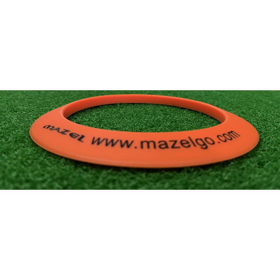 MAZEL ゴルフ パターカップ パター練習用 ターゲットカップ カップホルダー カップホール パッティングカップ (オレンジ)｜shop-all-day｜05