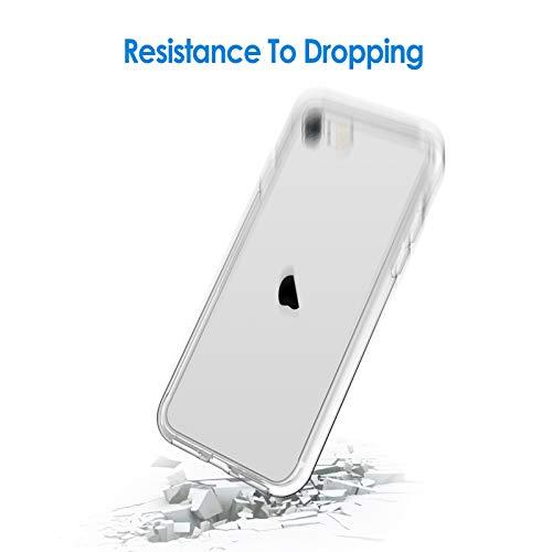 JEDirect iPhone SE 2020/2022 (第2/3世代) iPhone8 iPhone7 ケース 黄ばみなし バンパー 衝撃吸収 傷つけ防止 (クリア)｜shop-all-day｜06