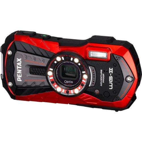 PENTAX 防水デジタルカメラ Optio WG-2 (バーミリオンレッド) 約 PENTAX 防水デジタルカメラ Optio WG-2 (バーミリオンレッド) 約