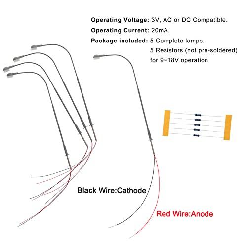 LD10Nモデル街灯 道路灯 街灯柱 LED ライト温白色光 52mm 1:144 5本入り 鉄道模型 建物模型 ジオラマ 情景コレクション 教育 DIY｜shop-all-day｜05