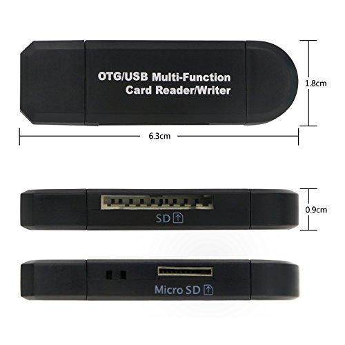 Philonext Micro USB/USB接続 PC/Androidスマートフォン・タブレット用カードリーダー(Micro SD/SD両対応)｜shop-all-day｜06