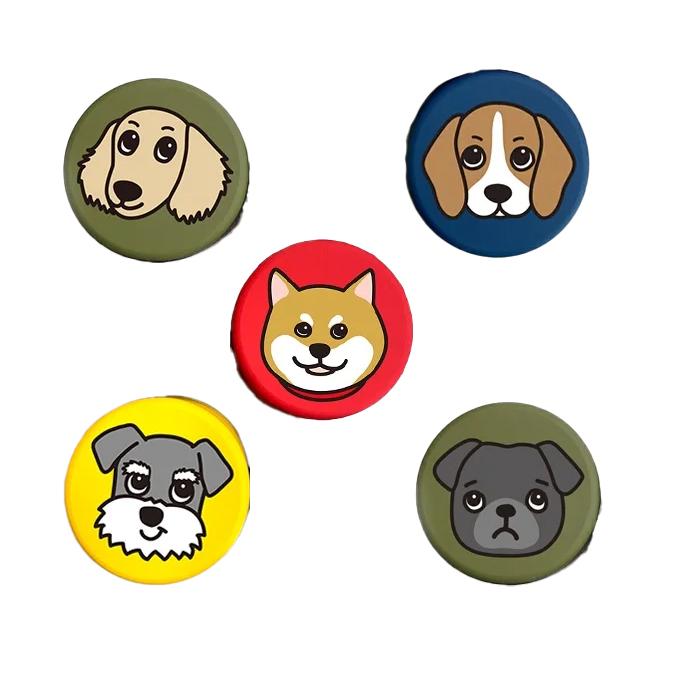 犬イラスト小物入れ D・O・G ディー・オー・ジー DOGプチ缶ケース【ペットグッズ お散歩