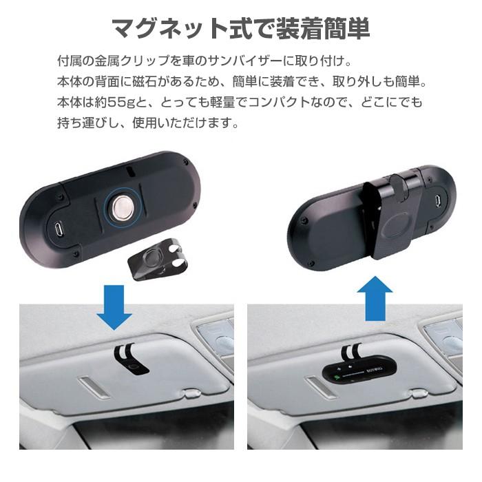 Bluetooth スピーカー 車載 ハンズフリー スマホ 通話 簡単設置 簡単接続 ワイヤレス 音声認識 音楽 ミュージック マグネット 全3色 R1502 2n Shop Always 通販 Yahoo ショッピング