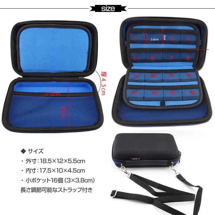 3DSLL ケース 保護 収納 セミハード ガジェット 3DS DSi 軽量 防水  