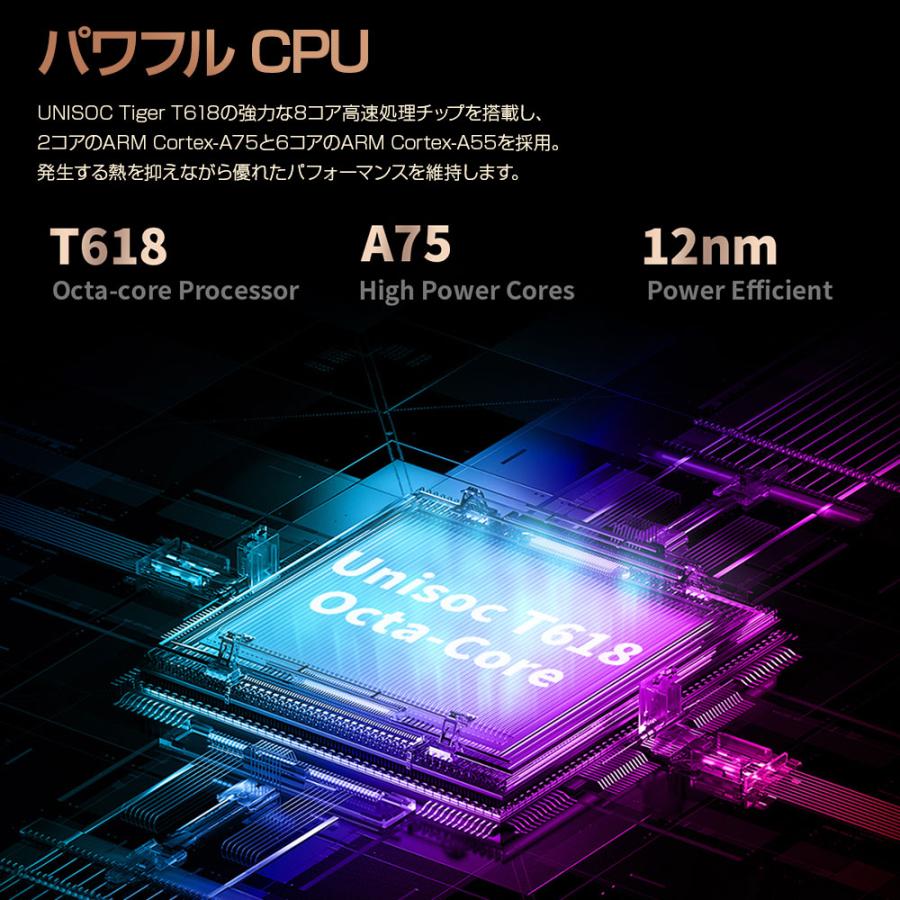 TECLAST SIMフリー タブレット Teclast T40 Pro 8GB RAM 128GB ROM